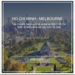 Giá cước vận tải biển từ việt nam đi melbourne, úc