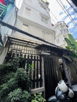 Hẻm xe hơi sát vách quận 1 - 36m2 - ngang 6m - 2 mặt hẻm - 5 tầng btct - hẻm