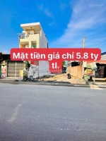Hiếm có! đất mặt tiền đường vườn lài, 100m2, vị trí đẹp, kinh doanh tốt! giá tốt