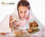 Hướng dẫn cách hơ mặt sau sinh bằng trứng gà hiệu quả