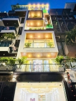 Hxh 8m, 6 tầng. thang máy mishubishi 650kg. 5pn-7wc,  chỉ 12 tỷ 680tr tl,