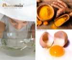 Kinh nghiệm hơ mặt sau sinh bằng nghệ và trứng gà hiệu quả