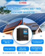 Làm thế nào chọn được bộ sạc năng lượng mặt trời tích hợp inverter?