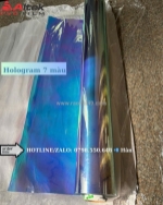 Màng hologram 7 màu hàng có sẵn tại kho hà nội & tp.hcm