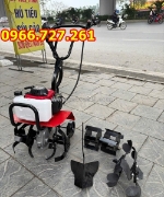 Máy xới đất, sạc cỏ, vun gốc ngô mini xăng 4 thì turbo tbt500-y