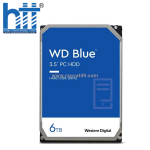 Ổ cứng western digital blue 6tb wd60ezaz (3.5inch/ 5400rpm/ 256mb/ sata3) - giá tốt