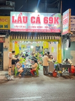 Sang quán lẩu 69k đang hoạt động(2 năm) lượng khách ổn định vào kinh doanh ngay.