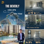 Siêu hot! căn góc 2pn be, view nội khu hồ bơi, tầng trung vừa đẹp, giá cực tốt