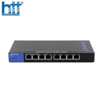 Thiết bị chia mạng linksys lgs108p (gigabit (1000mbps)/ 8 cổng/ 4 cổng poe/ vỏ thép) - chính hãng