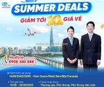Ưu đãi vé máy bay summer deals của korean air