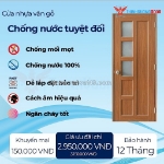 Ưu điểm vượt trội của cửa nhựa composite thinhvuongdoor trong thiết kế nội thất