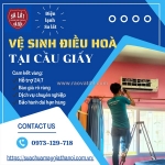 Vệ sinh điều hòa tại cầu giấy – giảm 30% điện năng
