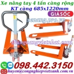 Xe nâng tay 4 tấn càng rộng ac40m – niuli