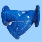 Y lọc thân gang nối bích arv dn100