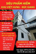 🏡 siêu phẩm hiếm khu việt hưng – đức giang - 42m - ô tô - thang máy - nhỉnh 8