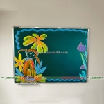 Bán bảng viết phấn nhỏ bavico chính hãng – kích thước 40x60cm