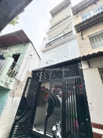 Bán mới 5 tầng 2 mặt hẻm đường nguyễn văn luông p11q6. giá: 5.2 tỷ