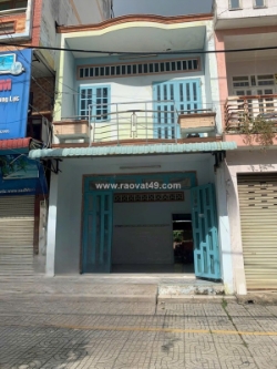 Bán nhà  4.5m x 13m, xây 1 lầu .mặt tiền đường  lê thị riêng, phường thới an, quận 12