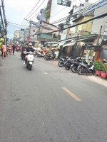 Bán nhà 6 tầng mặt tiền ba đình, q8, khu kd sầm uất, 6x23m, chỉ .5 tỷ tl, gọi