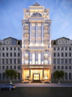 Bán nhà mặt phố đê la thành, ba đình - 107m² - mt 8m - vỉa hè rộng - xây tòa