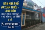 Bán nhà phố vũ xuân thiều – long biên 95m² full nội thất ô tô đỗ cửa giá