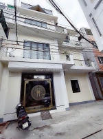 Bán nhà thiên lôi ngay sau mặt đường, 60m 3 tầng độc lập, ô.tô tận cửa, giá