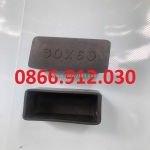 Bịt đầu sắt hộp 30x60mm, đầu bịt ống thép hộp 30x60mm