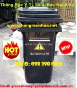 Cách bảo quản và vệ sinh thùng rác nhựa 120 lít vxx
