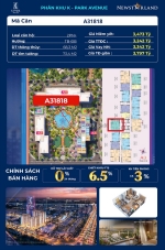 Căn hộ 2pn+1 k‑park avenue – vinhomes thanh hóa