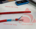 Cáp chống cháy chống nhiễu 2x1.0mm2