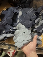 Cắt hoa vải theo yêu cầu