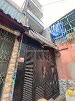 Cho thuê nguyên căn nhà vạn kiếp, bình thạnh, 42m2, 4 tầng, 5pn, hẻm thông, giá