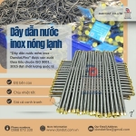 Dây dẫn nước bình nước nóng, dây dẫn nước vòi sen và bình nóng lạnh, dây mềm cấp nước nóng