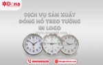 Dịch vụ làm đồng hồ treo tường theo yêu cầu – quà tặng sáng tạo & hiệu quả