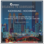 Giá cước vận tải biển hàng lẻ từ kaoshiung về hồ chí minh