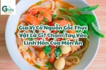 Gia vị thực vật – chạm đến hương vị tự nhiên trong từng món ăn