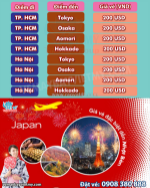 Japan airlines ưu đãi vé máy bay chào hè đi nhật bản