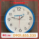 Mẫu đồng hồ vành xanh eximbank – quà tặng đơn giản mà chất lượng!