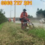 Máy cắt cỏ voi, cắt thân ngô đẩy tay kawasaki bm91