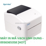 Máy in mã vạch bền – đẹp – đúng chuẩn cho doanh nghiệp vừa & nhỏ - máy in mã vạch xprinter 420b