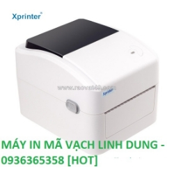 Máy in mã vạch bền – đẹp – đúng chuẩn cho doanh nghiệp vừa & nhỏ - máy in mã vạch xprinter 420b