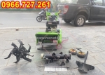 Máy xới đất , cắt cỏ trục băm chạy xăng đa năng