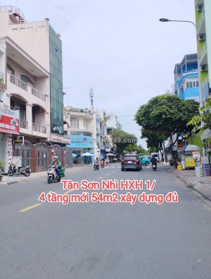 Ngộp tân sơn nhì - 56m2 - 4 tầng mới - hxh ngủ trong nhà