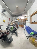 Nhà đường trường trinh - tân bình - 1 trệt 2 lầu sân thượng - nở hậu - shr -