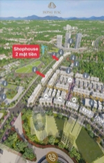 Những căn shophouse có vị trí đẹp nhất kđt hồng hạc bắc ninh