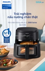 Nồi chiên không dầu philips na230/00 đa điểm ưu thế