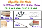 Phụ kiện đàn violin tại nhạc cụ nụ hồng gò vấp, tphcm