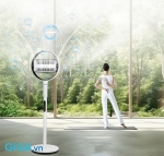 Quạt đứng toshiba f-dsc80xvn(w) phù hợp mọi không gian