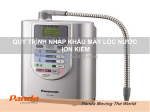 Quy trình nhập khẩu máy lọc nước ion kiềm
