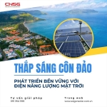 Thắp sáng côn đảo – phát triển bền vững với điện năng lượng mặt trời